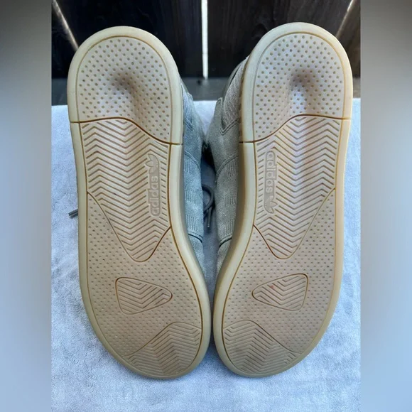 Adidas Invader Strap Green Grey Suede US M 7.5 W 9 - Picture 5 of 6